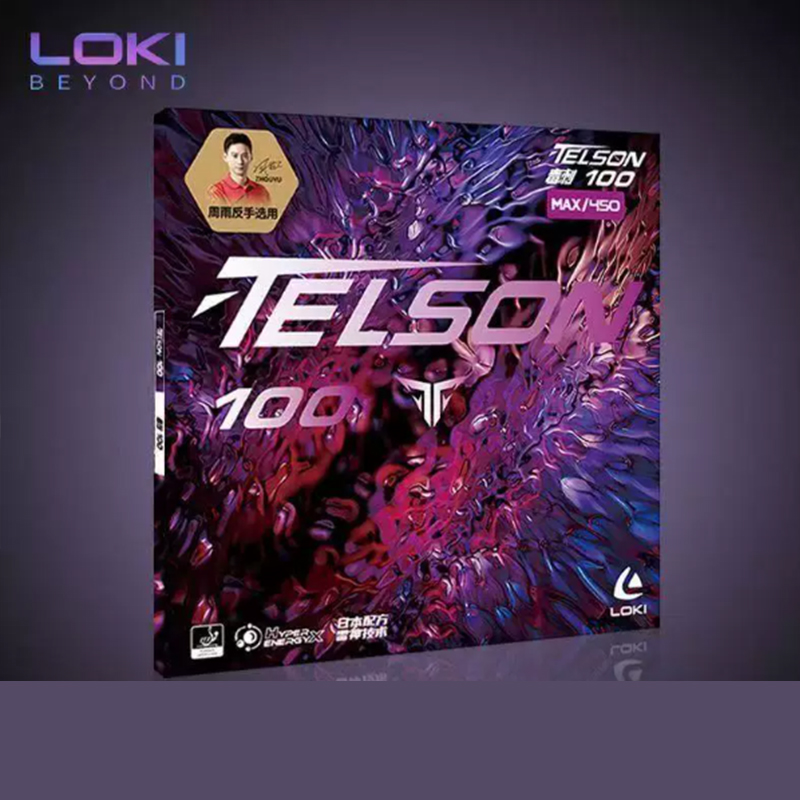 Table Tennis Loki - مطاط تنس الطاولة LOKI TELSON 100