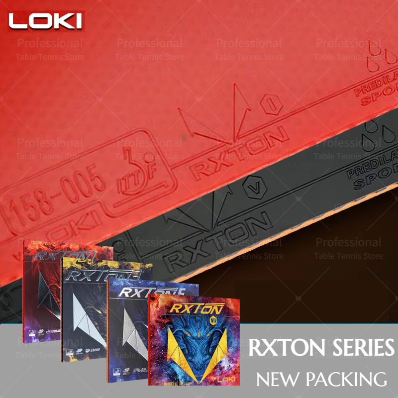 مطاط تنس الطاولة LOKI RXTON 1  - مراجعة Table Tennis Loki وسعره