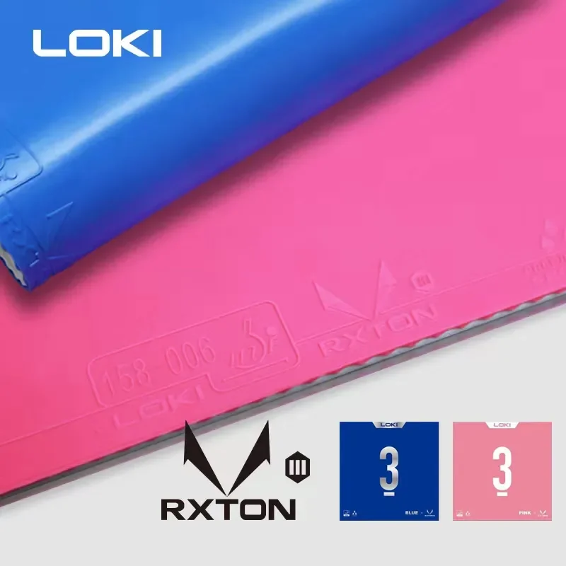 مطاط تنس الطاولة الأصلي LOKI R - مراجعة Table Tennis Loki وسعره